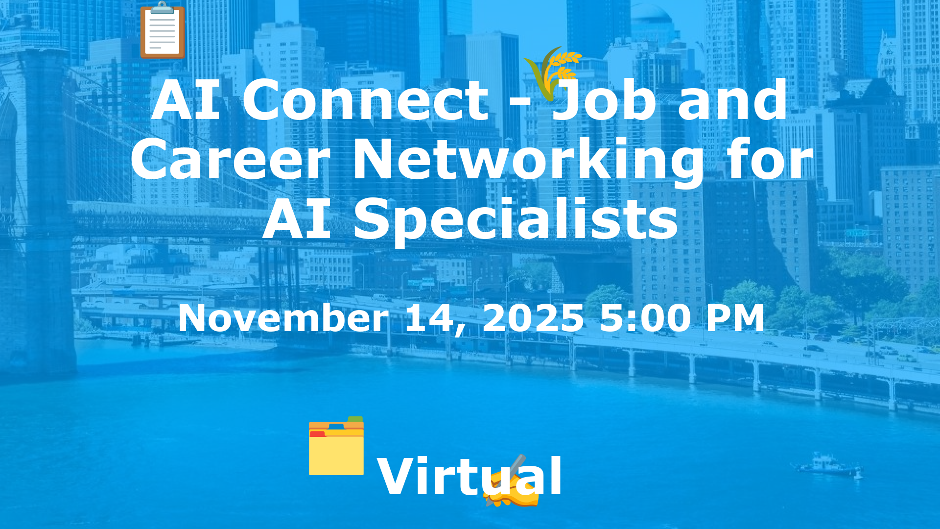 AI Connect - Job and Career Networking for AI Specialists event image